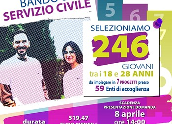 Al via la selezione di giovani per i nostri progetti di Servizio Civile Universale 2026